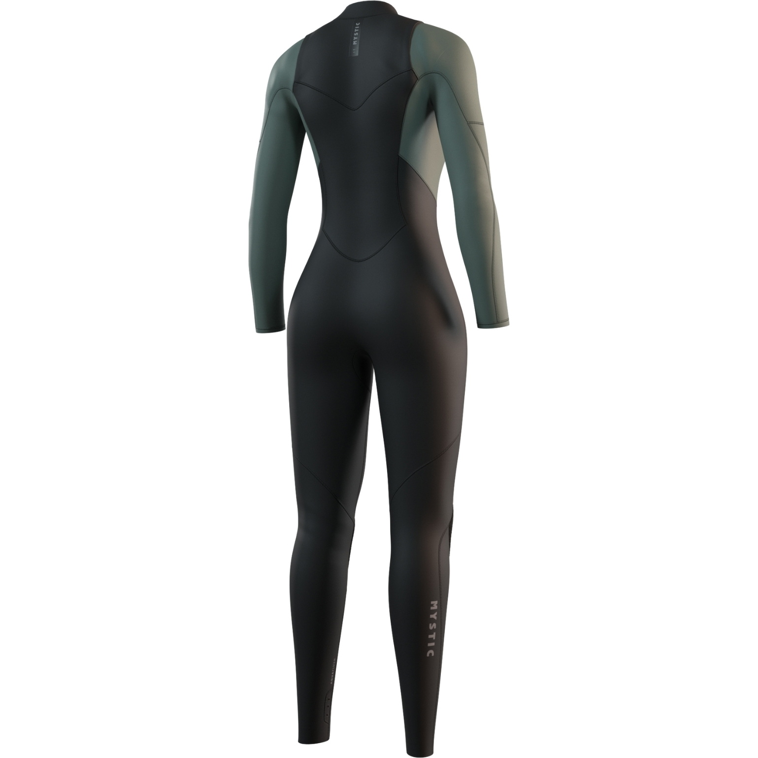 2026 Mystic Femmes Star 3/2mm Chest Zip Combinaison Néoprène 35000.250052 - Dark Olive